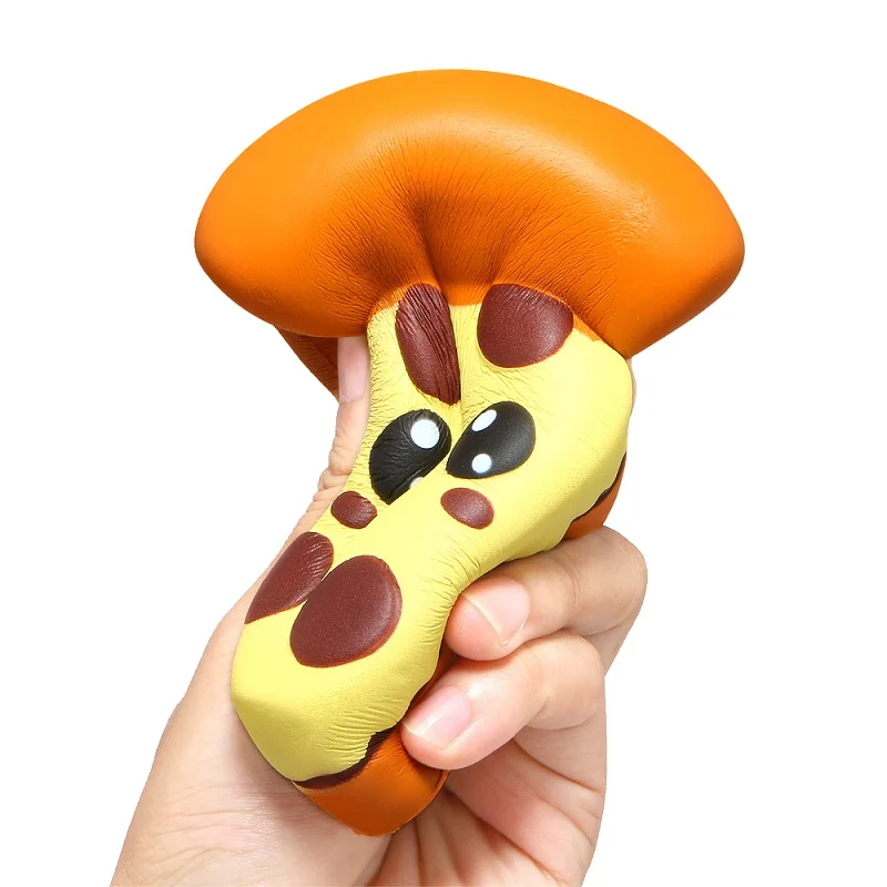 Kawaii выражение пиццы Squishies крем Ароматические замедлить рост детские игрушки