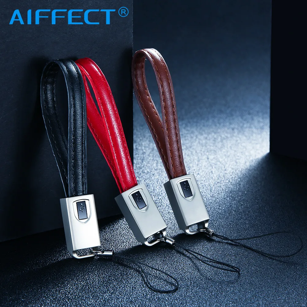 AIFFECT для Lightning к USB Type C кабель iPhone 7 6 X XS Max шнур брелок Micro Samsung S7 S6 Edge зарядка|Кабели