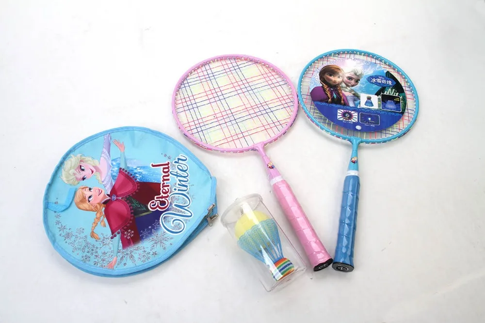 Disney Frozen 2 шт./компл. спортивные игрушки Детская ракетка для бадминтона уличные