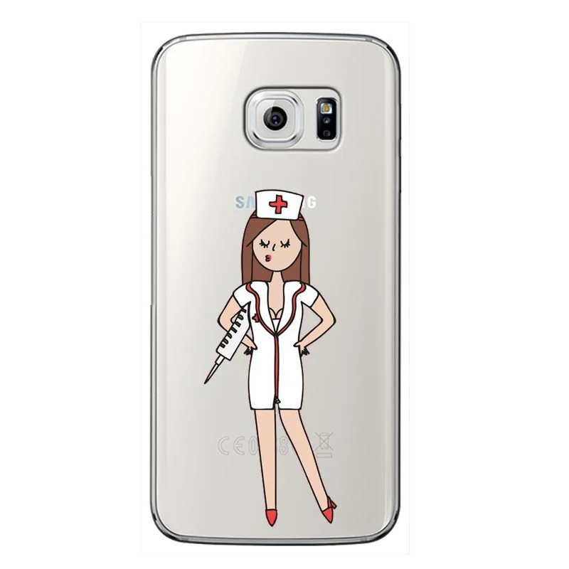 Медицинская промышленность оборудование Испания медсестры Мягкий силиконовый чехол для телефона чехол для Samsung Galaxy A3 J3 A5 A7 J5 J7 ЕС