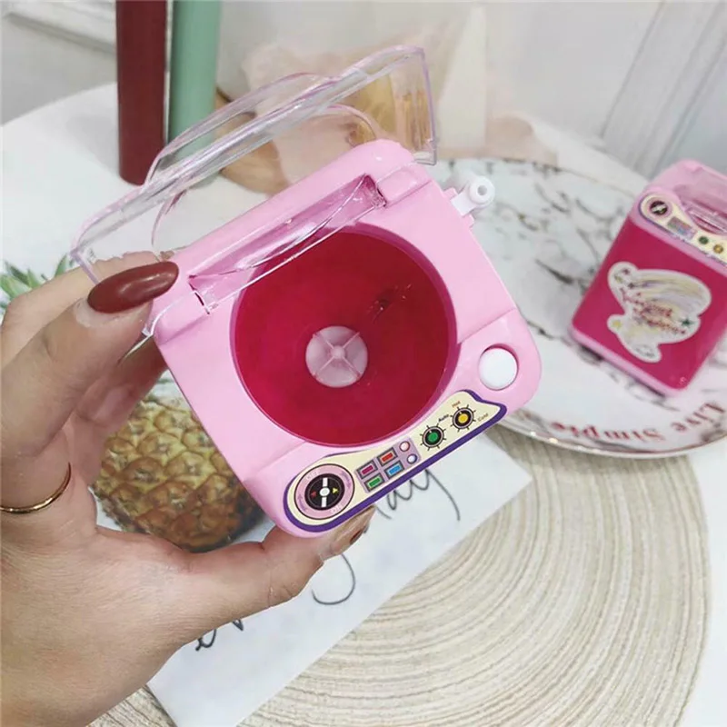 

Kids Electronic Washing Machine Pre School Play Toy Washer Wash Beauty Sponges OR88