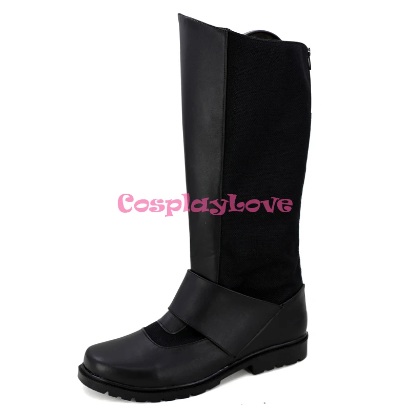 DC Comics Batman V Superman: Dawn Of Justice Bruce Wayne Black Cosplay Shoes Boots CosplayLove