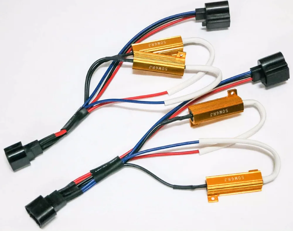 10pcs 50w 6ohm Gold Fuse H13 9008 Hi/low Dua Beam Hid Xenon Kit Canbus