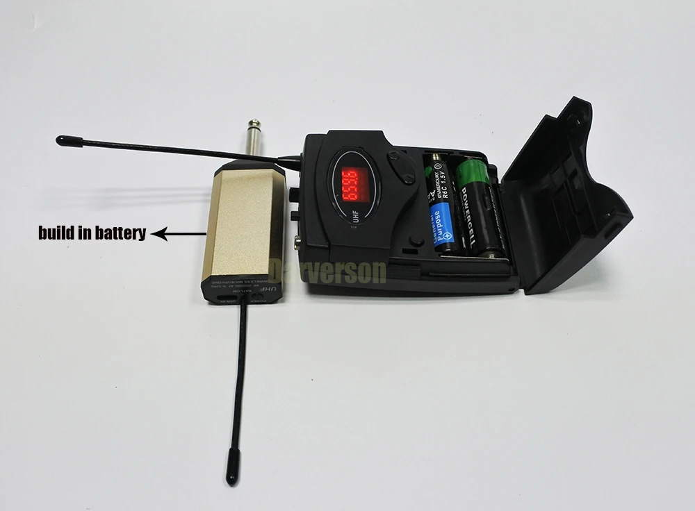 Акустическая гитара UHF bodypack передатчик мини приемник портативный микрофон пикап