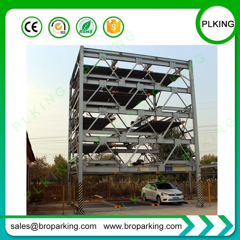 

Multi Layer Lift Sliding Mechanical Type Robotic Car Parking System