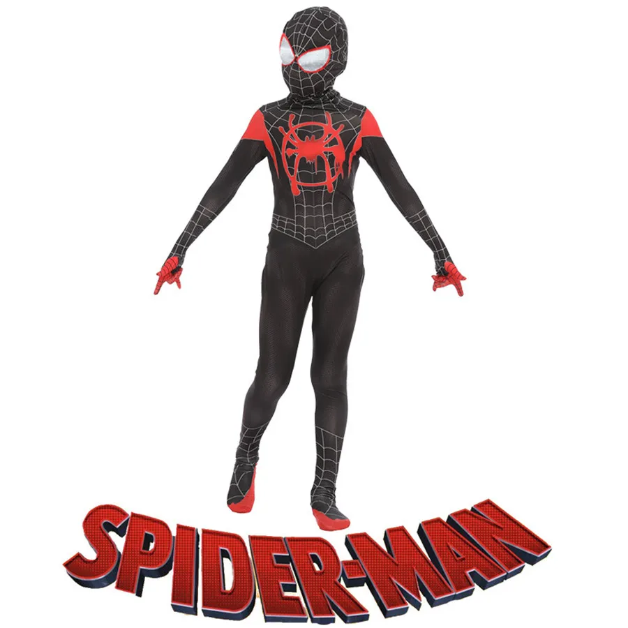 

Kids Spiderman Suit Zentai Bodysuit Cosplay Costume Spider man Jumpsuit Rompers