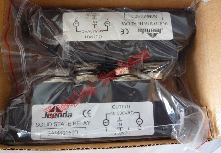 

Single Phase SSR 3-32VDC Input 40-530VAC Output Load 150A Solid State Relay
