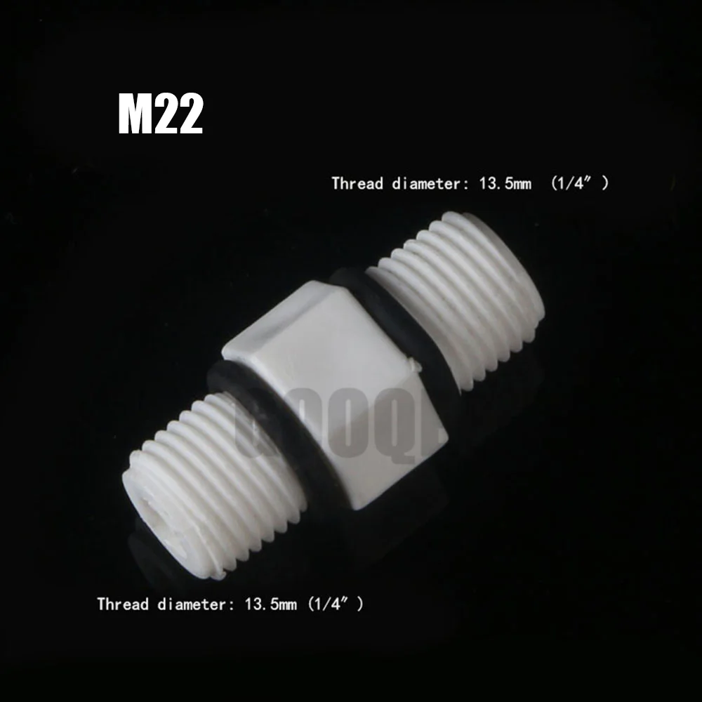Пластиковая нейлоновая резьба 1/4 &quot3/8&quot 1/2 &quot3/4&quot BSP равная резьбе шестигранной