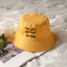 Вышивка для вашего лучшего утренника женская панама модная уличная хип хоп Кепка летняя Солнцезащитная шляпа Мягкая Рыбацкая шляпа Панама для мужчин