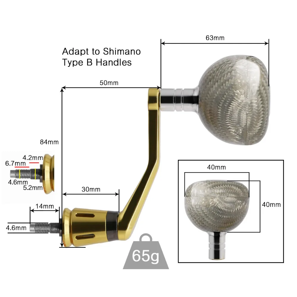 SANLIKE سبائك الألومنيوم الصيد بكرة مقبض مقبض ل shimano بكرة 4000-6000 معدات الصيد الغزل بكرة طوي الروك