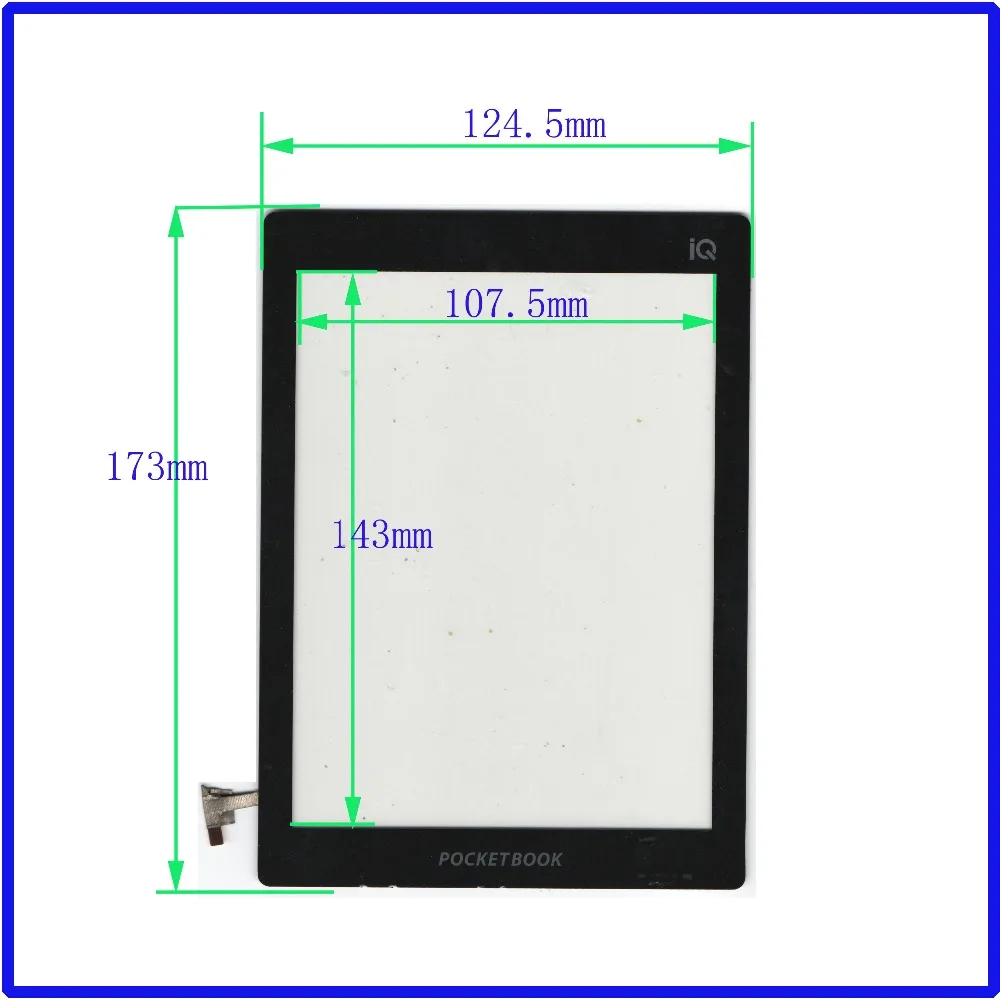 Сенсорный экран ZhiYuSun для IQ 701 POCKETBOOK 8-дюймовая резистивная сенсорная панель 173*124
