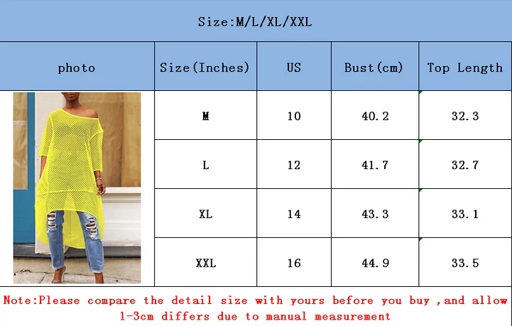 Женские летние блузки с открытыми плечами, сеточка, свободные топы, открытая Туника Футболка, большие размеры, белая, желтая накидка из сетчатой ткани-Ups