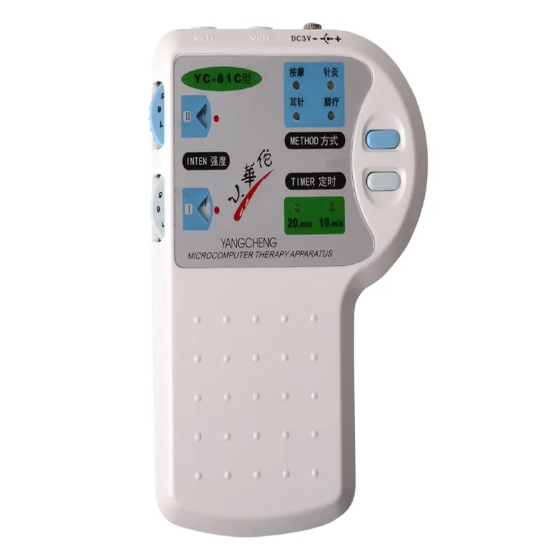 Microcomputer therapeutic apparatus yc-81c Electrical stimulation Low frequency double pulse Acupuncture therapy Body Massage