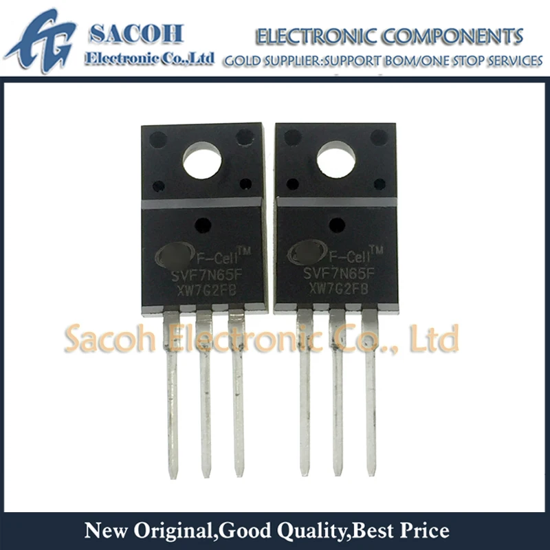Free Shipping 10pcs Svf7n65f Svf7n60f Jcs7n65fb Mdf7n65b To-220f 7a ...