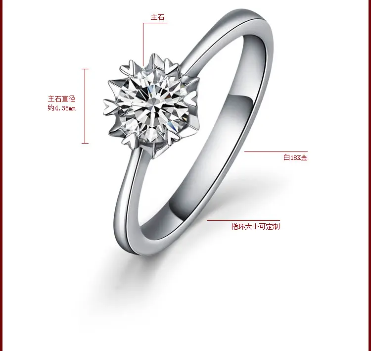 18K золото 0.30ct Solitaire GIA бриллиантовое кольцо для женщин натуральный бриллиант GIA ручной работы Ювелирная Свадебная лента свадебные ювелирные изделия