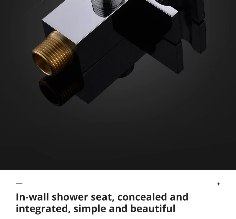 22 LED Shower System Rain And Waterfall Shower Head Water Saving Hand Shower Valve  Waterfall SPA Bath  Shower Faucets (19)