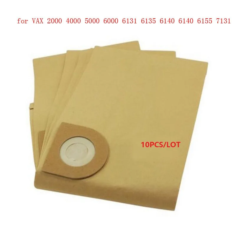 Free Shipping 10pcs Vacuum Cleaner Bags Sets Kit Fit For Vax 2000 4000