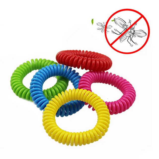 10 Pcs Lot Safe Mosquito Repellent Bracelets Deet Free Waterproof 10 Pcs Lot Safe Mosquito Repellent Bracelets Deet Free Waterproof Spiral Wrist Band Outdoor Indoor