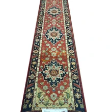 Один экспорт турецкие ковры ручной работы OUSHAK Ozarks ковер из чистой шерстяной X11-6 2.5x13.5gc158zieyg14