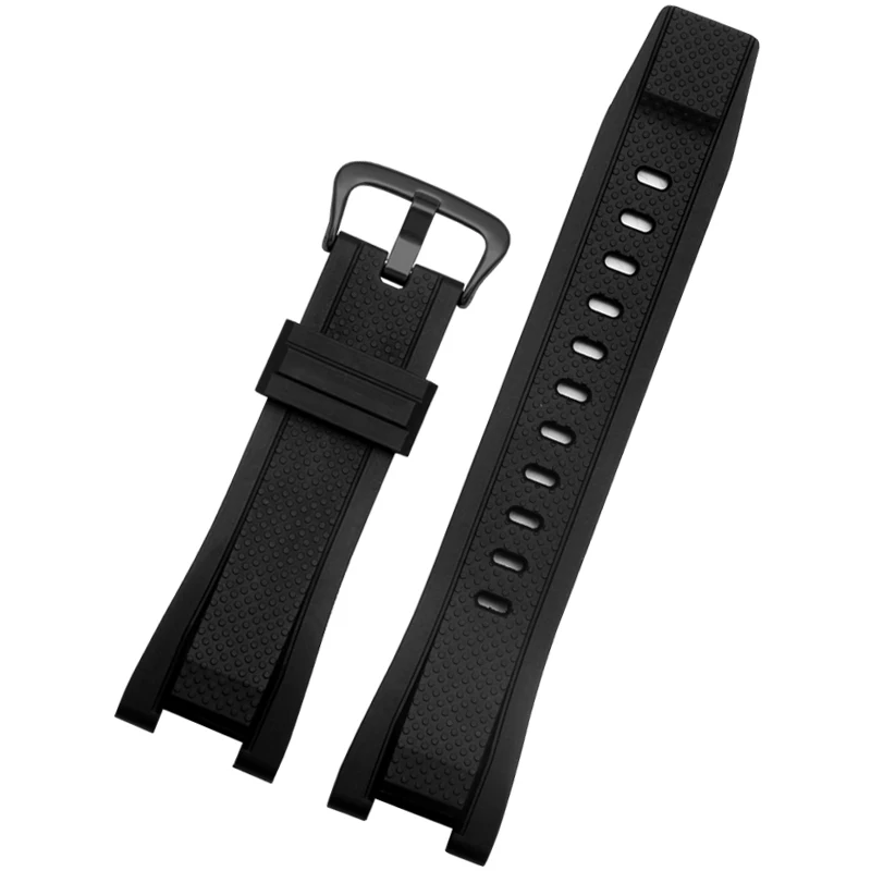 Высококачественный ремешок для часов подходит GST-W110 S130 B100 S100G черный резиновый ремешок для мужчин ремешок для часов Браслеты 26 мм