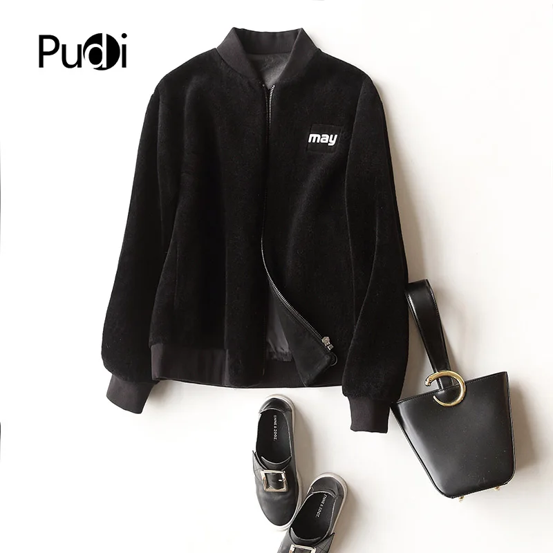 Aliexpress.com : Buy PUDI A17156 Real wool baseball coat