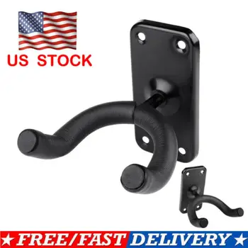 

1PCS Guitar Hook Wall Mount Hanger Stand Rack Hook Holder for Guitar Ukulele Electric Bass Banjo