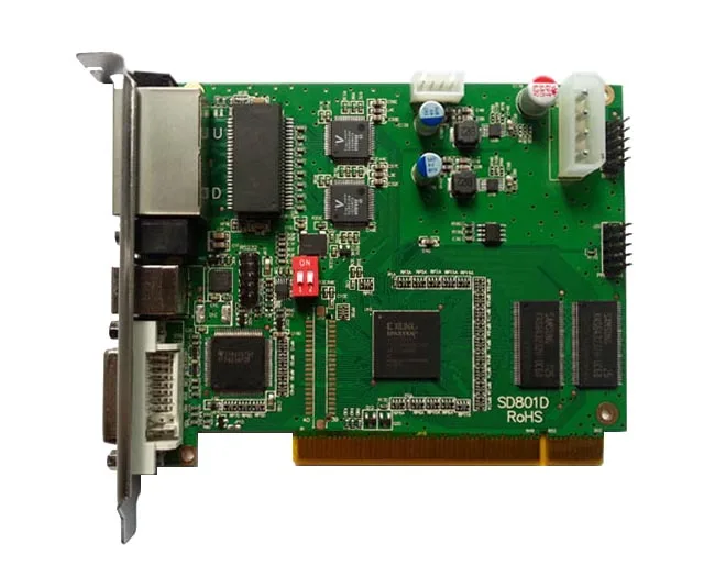 LINSN TS802D отправка карты полноцветный светодиодный видео дисплей управление er TS802 отправка карты Прокат светодиодный контроль производительности сцены