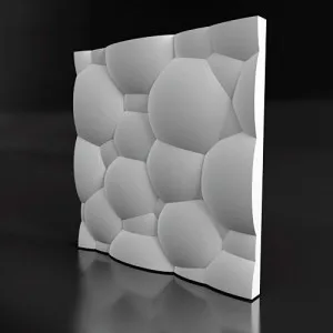 Пластиковые формы пластиковые 3D декоративные настенные панели пузыри для гипса