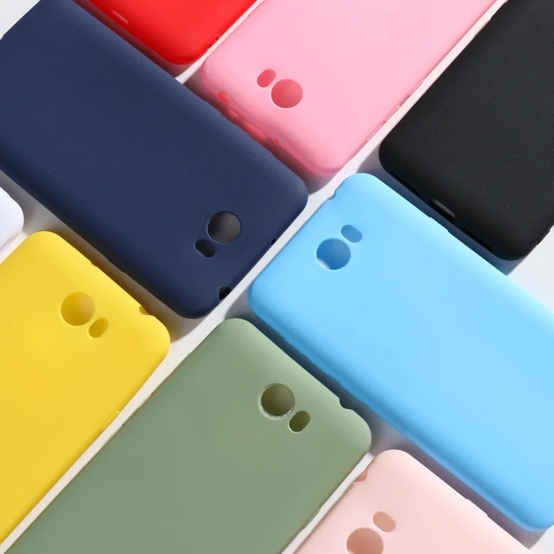 

for Huawei Y5 II Y5II Y5 Case For Huawei Honor 5A Phone Case Candy Silicone Cover For Huawei Y9 Y7 Y6 Prime Y5 2019 2018 Y3 2017