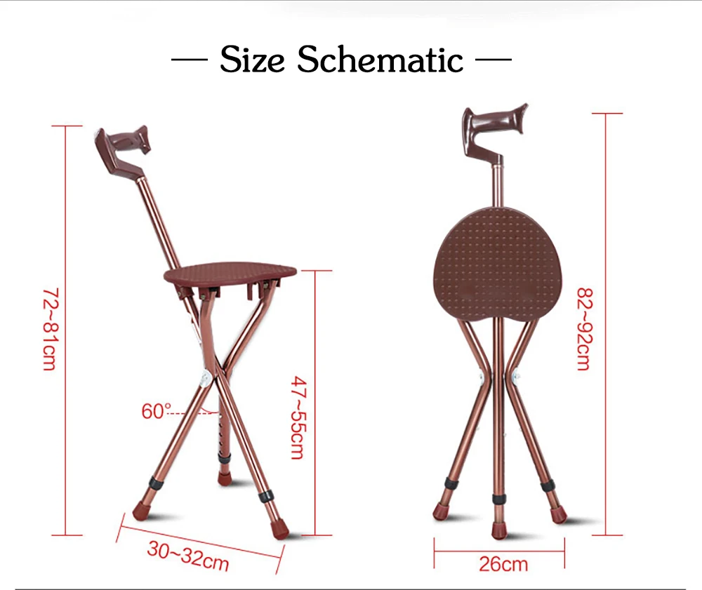 2 в 1 складной алюминиевый легкий трость с сиденьем подвижность штатив табурет портативный трость стул для пожилых