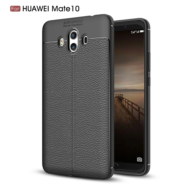 Для Huawei Mate 10/Mate10 5 9 &quotчехол для телефона защитный чехол смартфона мягкий личи striae