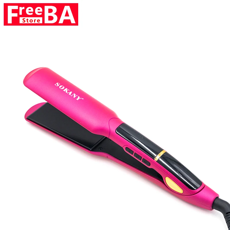 

Professional Hair Straightener Tourmaline Ceramic Straightening Iron Curling Waves Hair Straightener Irons Irons Styling