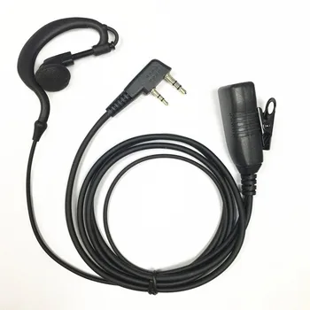

2PIN New PTT Headphones for Kenwood TK3207 TK3107 TK3307 puxing PX777 PX888K radios