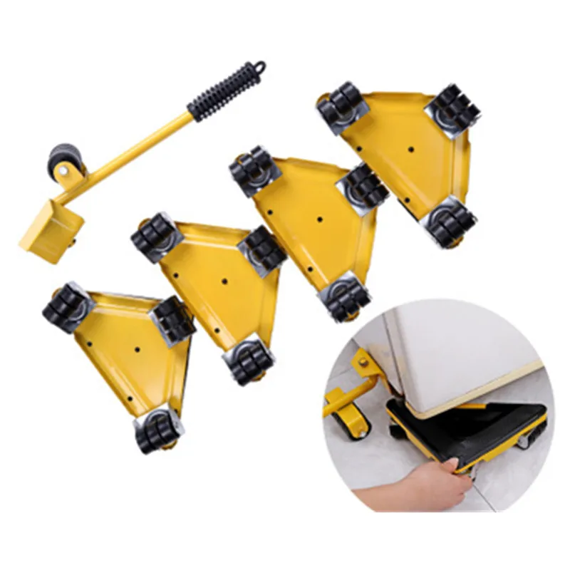 Furniture Mover Dolly Trolley Transport Removal Set Heavy Duty Lifter Wheel Move hometrolly Universal wheel move tool furniture