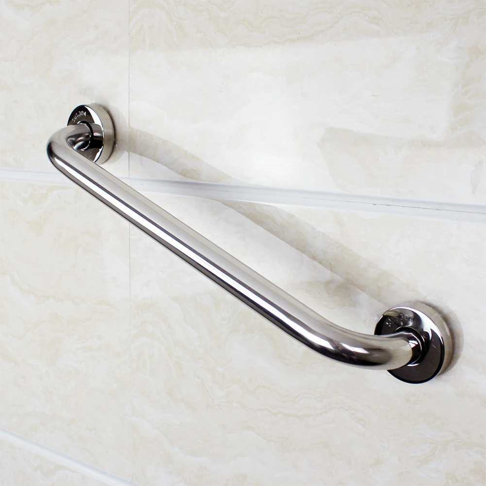 Поручни из нержавеющей стали для ванной комнаты 30 см хромированная полированная безопасная поручень для ванной комнаты поручни поддержка ручка вешалка для полотенец