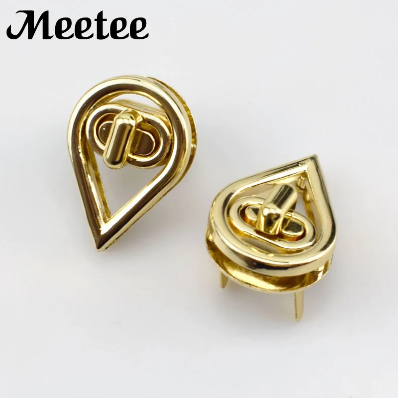 2Sets Fashion Handbag Bag Buckle Twist Turn Lock Snap For DIY Bags Purse Clasp Closure Parts Accessories Leather Craft KY2072 | Дом и сад