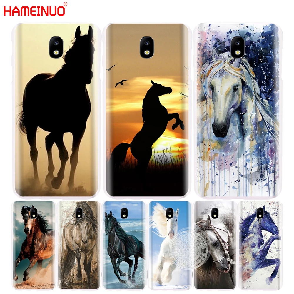 

HAMEINUO horse beautiful cover phone case for Samsung Galaxy J3 J5 J7 2017 J527 J727 J327 J3 Prime J330 J530 J730