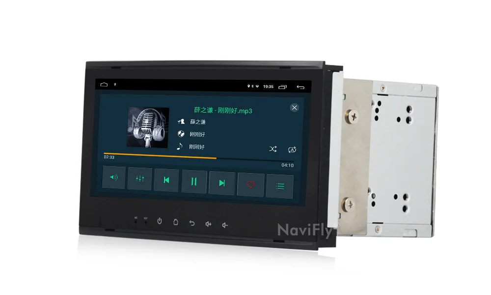 NaviFly 8,8 "экран Android9.1 32G rom автомобильный fm-радио gps-кассета для Volkswagen VWTouareg Multivan T5 (2002-2010) Автомобильный RDS DVR