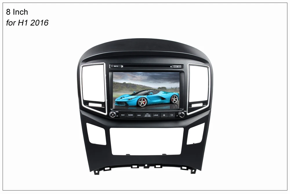 Excellent SINOSMART 2 din  Android 9.0 4G RAM 8 core CPU Car DVD GPS Navigation Player for Hyundai H1 2011-2016 No Canbus 9