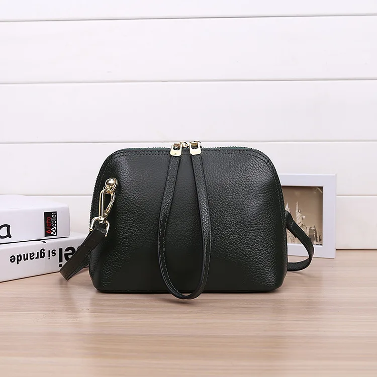 Women genuine leather messenger bag 21-1