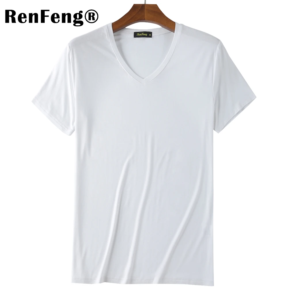2018 Summer Brand Men's Short-sleeved Cotton skinny T-shirt Shirt Solid Casual O-Neck Male Tops & Tees Plus Size Under Shirt (10)
