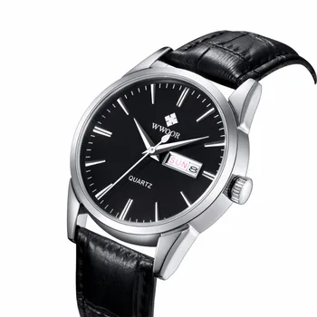

WWOOR relojes hombre 2017 Watch Slim Analog Sport Fomous Wristwatch Relogio Masculino Montre Homme Top Luxury Quartz-Watches