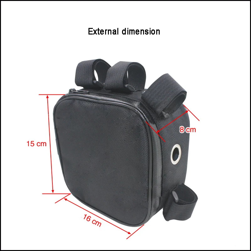 

LLT-407B5 squareness top tube mountain Bike triangle li-ion 18650 battery storage bag and box of lithium bicycle battery pack