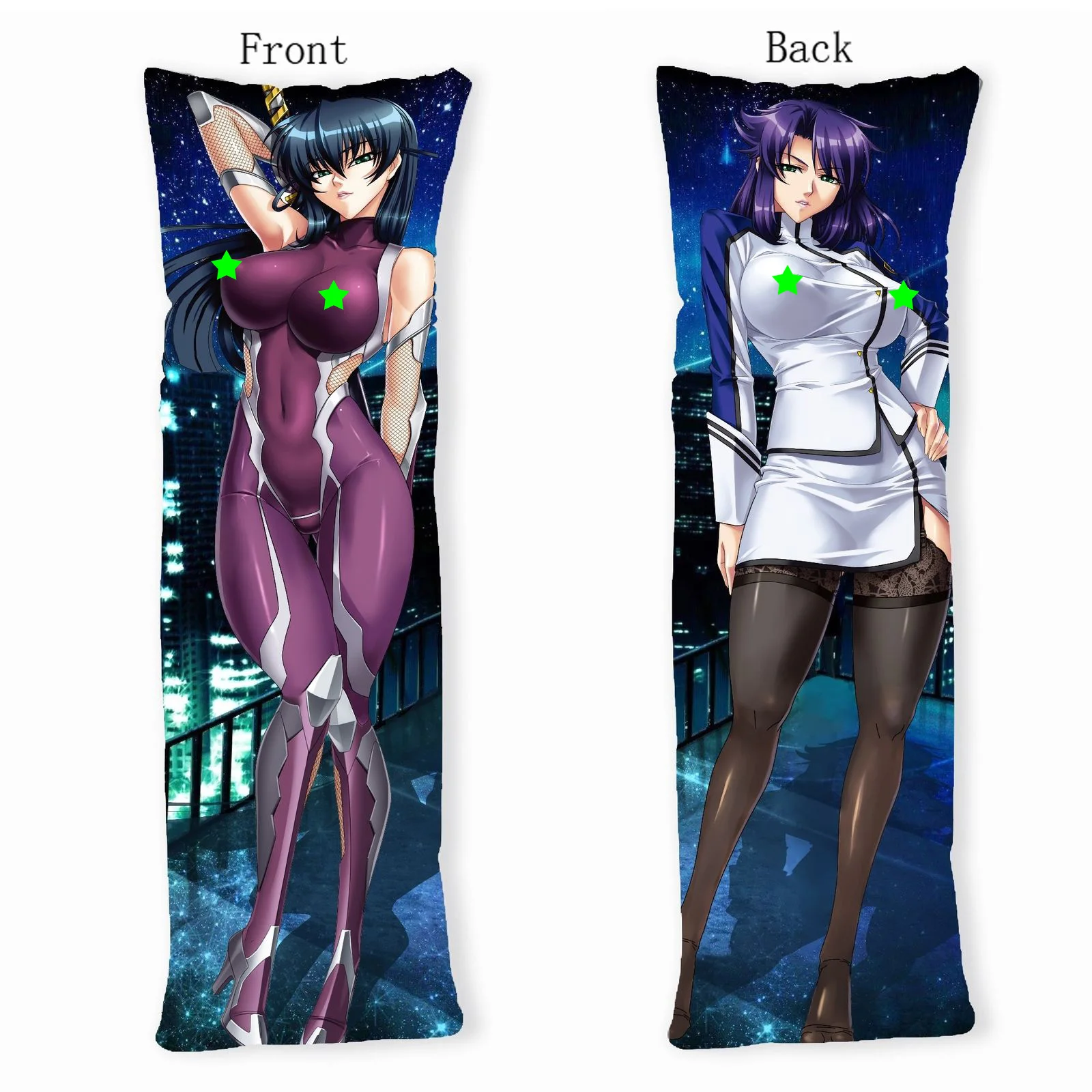 

Anime Taimanin Asagi Dakimakura Body Length Pillow Case Cover 150x50cm