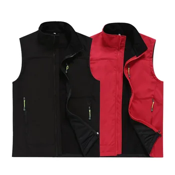 

Velvet Men's Women's Fleece Softshell Warm Outdoor Vest Hiking Climbing Trekking Fishing Sleeveless Jackets