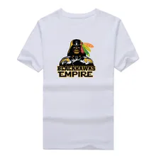 2017 New 100% Cotton Blackhawks Empire T-shirt Star Wars Darth Vader Chicago T Shirt 0104-11
