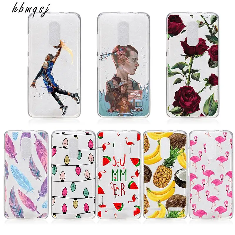 

Silicone soft tpu for lenovo k6 note k53a48 case cute flamingo pineapple banana christmas lantern for k6 note phone back cover
