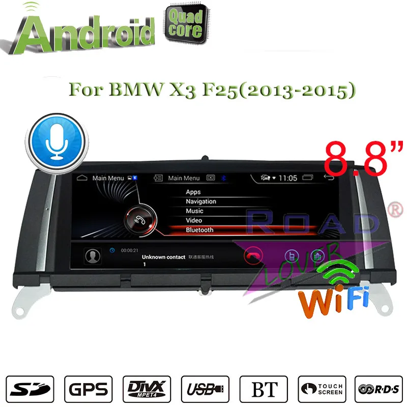 Discount Roadlover 2G+32GB Android 7.1 Car PC GPS Navigation Radio For BMW X3 F25(2013-2015) Stereo Quad Core Player 2Din Magnitol NO DVD 0 Discount Roadlover 2G+32GB Android 7.1 Car PC GPS Navigation Radio For BMW X3 F25(2013-2015) Stereo Quad Core Player 2Din Magnitol NO DVD 0