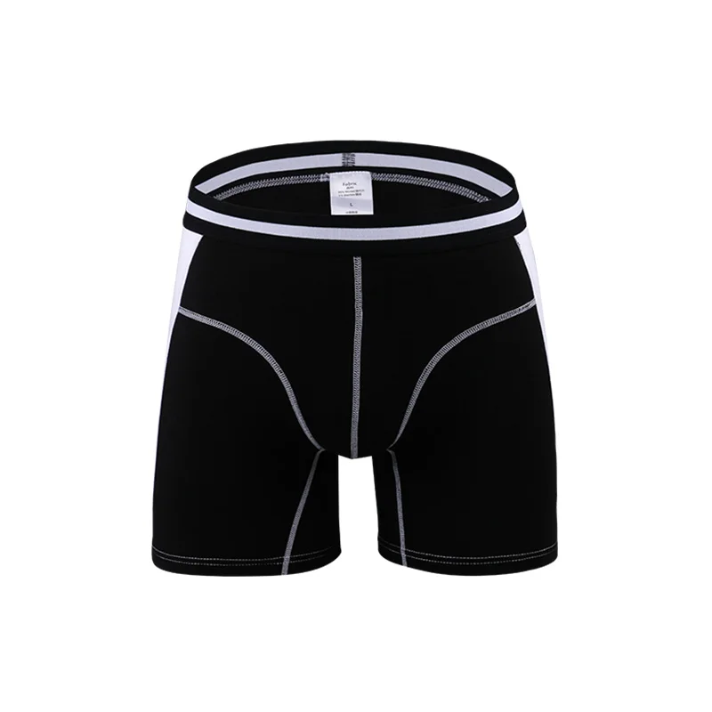 Long leg Men Boxer Homme Slip Panties Men's Underpants Male Underwear