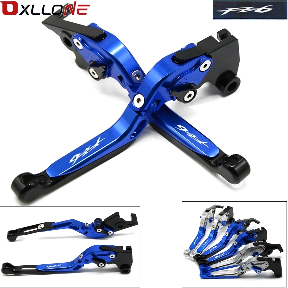 

Motorcycle CNC Adjustable Brake Clutch Levers For Yamaha FZ6 FAZER 2004 2005 2006 2007 2008 2009 2010 Brake Lever Clutch Handle
